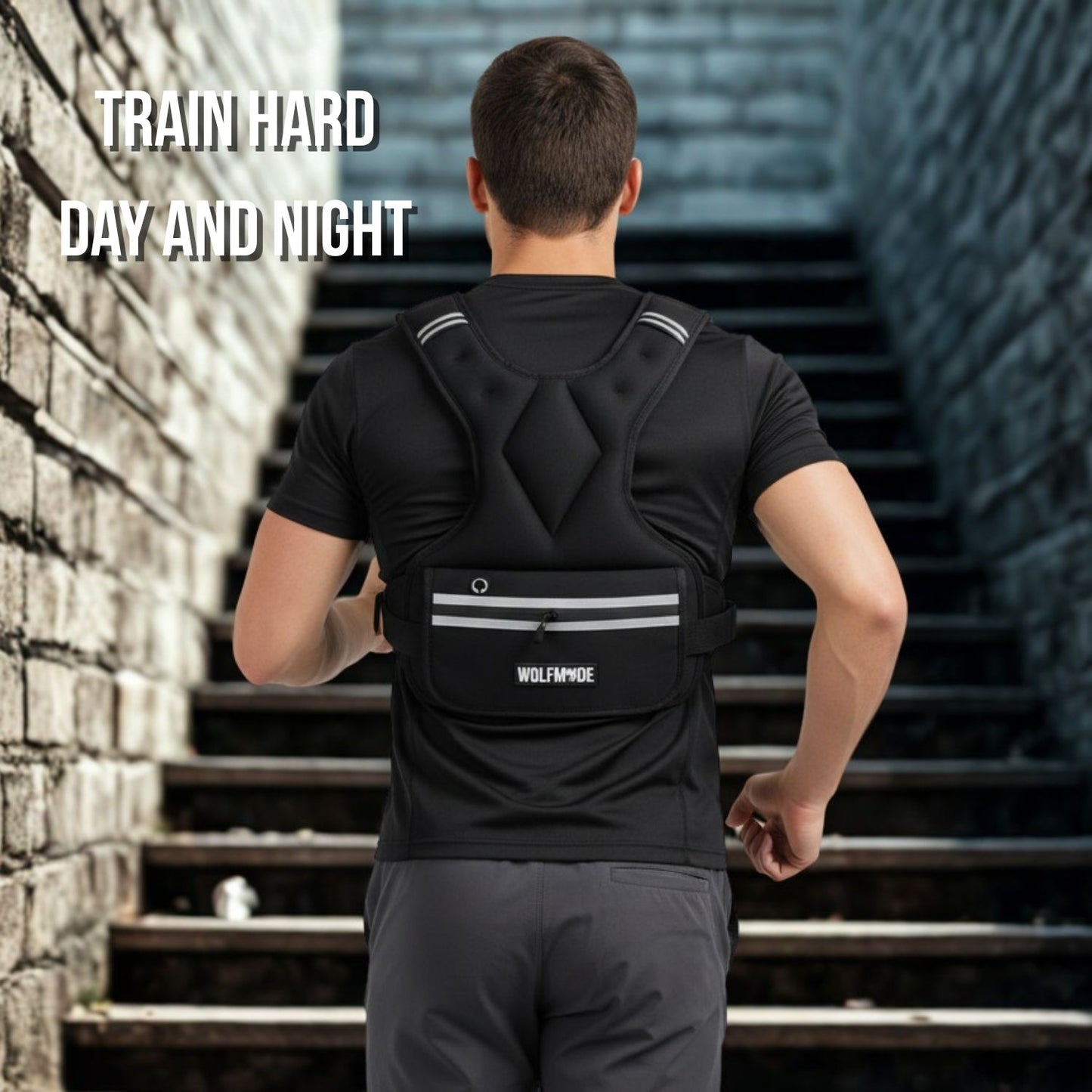 WØLFMODE Weighted Vest (11LB-20LB)