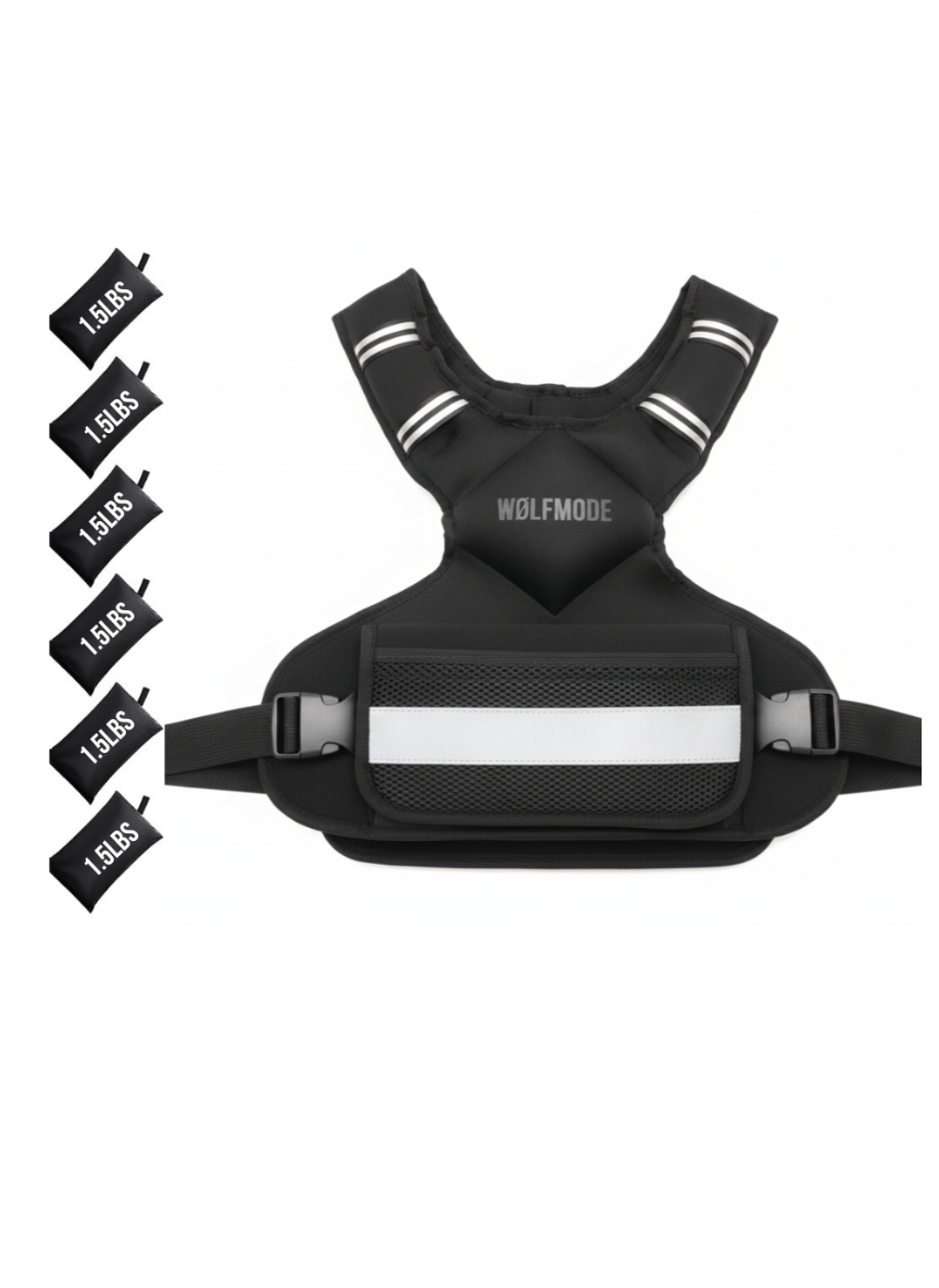  WØLFMODE Weighted Vest (11LB-20LB)