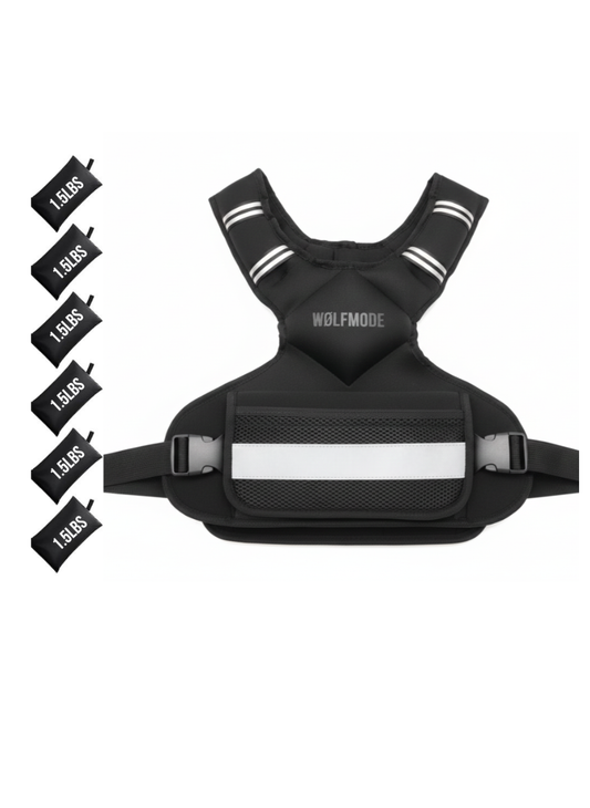  WØLFMODE Weighted Vest (11LB-20LB)