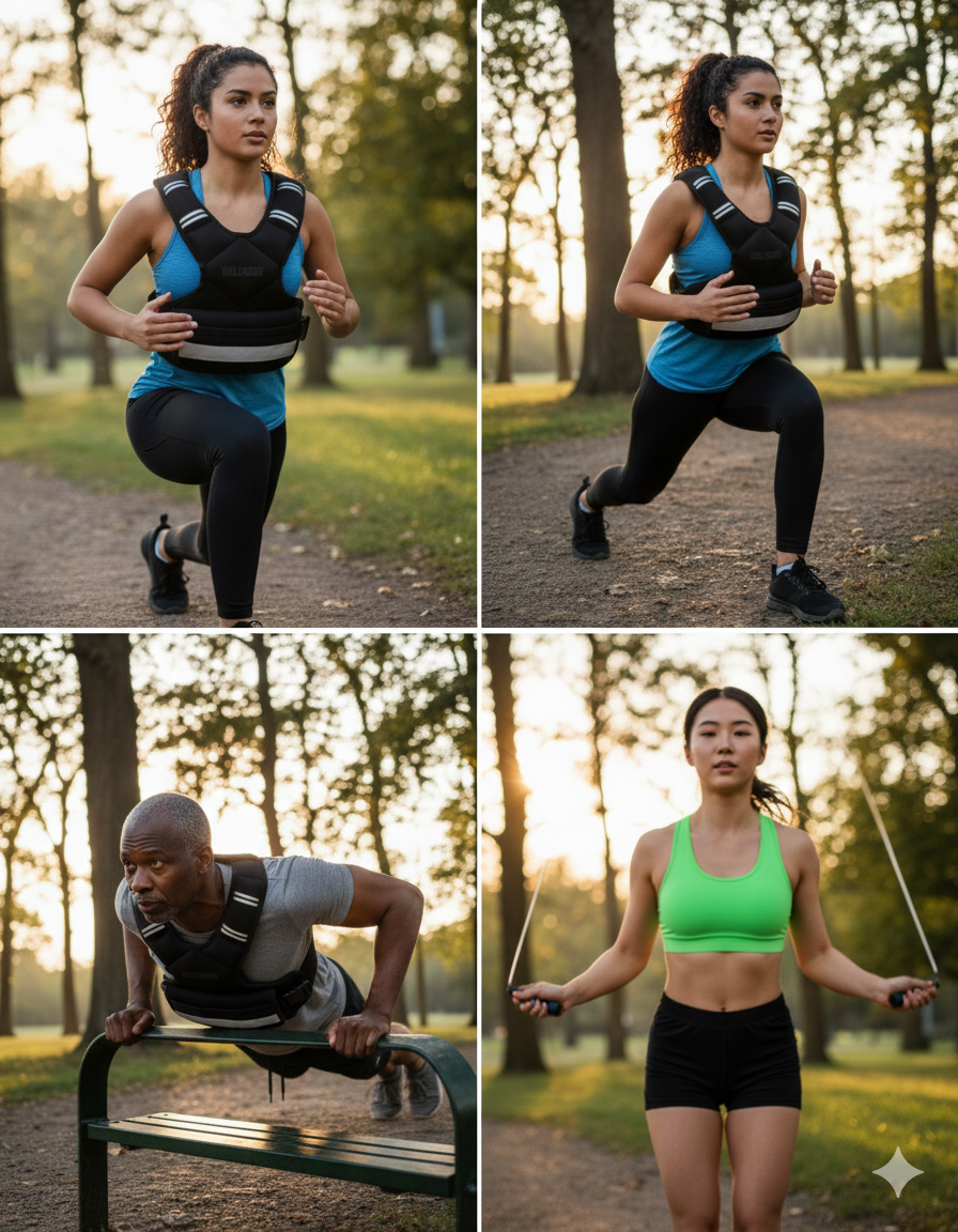  WØLFMODE Weighted Vest (11LB-20LB)